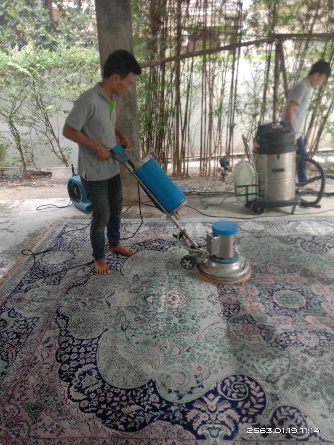 บริการทำความสะอาดพรม